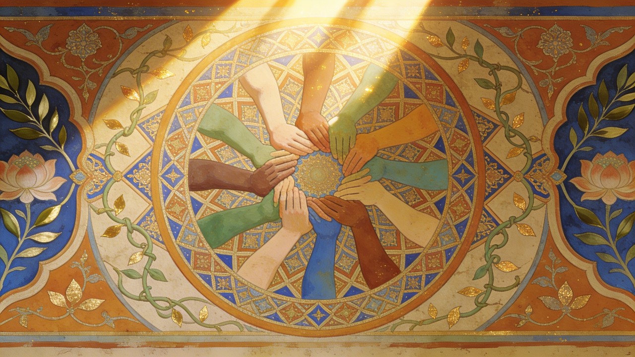 Unity Diversity Rangoli Photo Free Unity Through Diversity Image - Unity, Diversity, Mandala ...