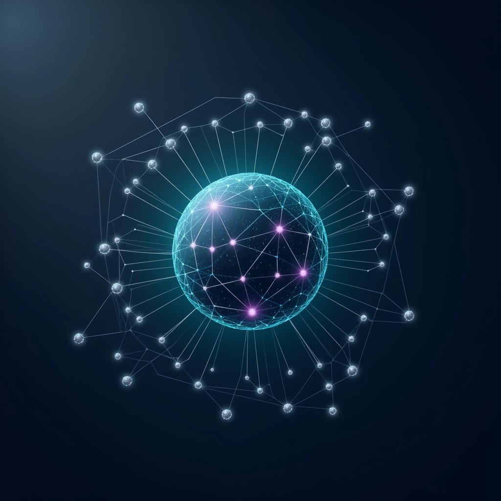 Free Digital Intelligence Sphere Image - Neural, Network, Sphere ...