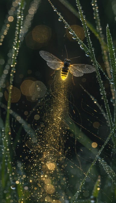 Free Glowing Midnight Flight Image - Firefly, Bioluminescent, Glowing ...