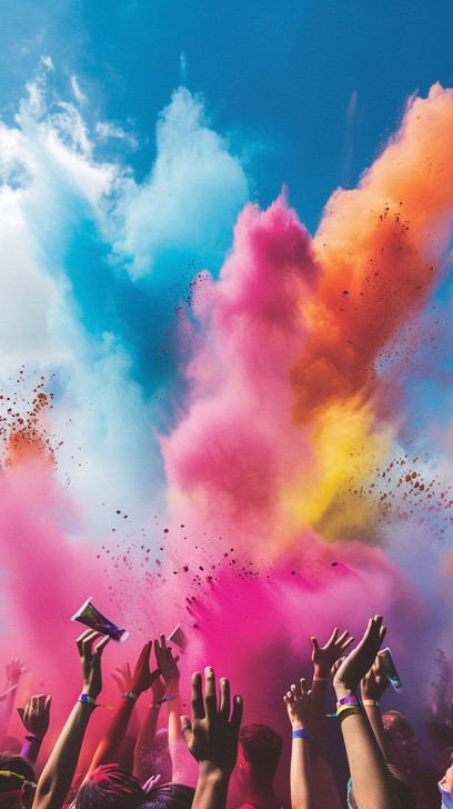 Free Colorful Explosion Art Image - Colorful, Explosion, Sky | Download ...