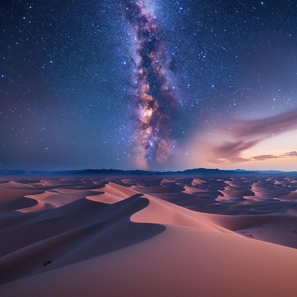 Desert Nightscape Free Starry Desert Night Image - Starry, Desert, Night | Download at ...