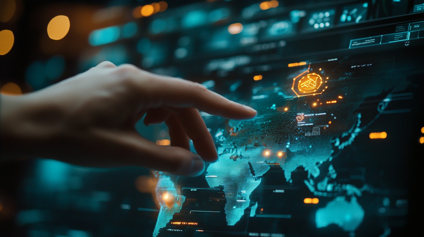 Free Finger touch interface Image - Technology, Futuristic, Touchscreen ...