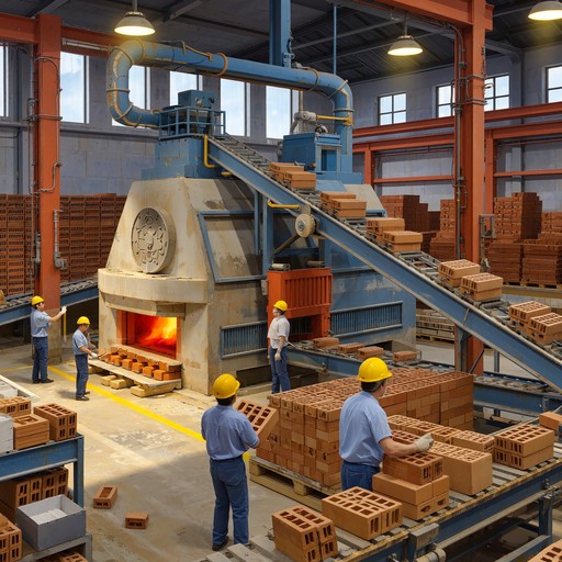 Free Brick Factory Workers Image - Factory, Workers, Bricks | Download ...