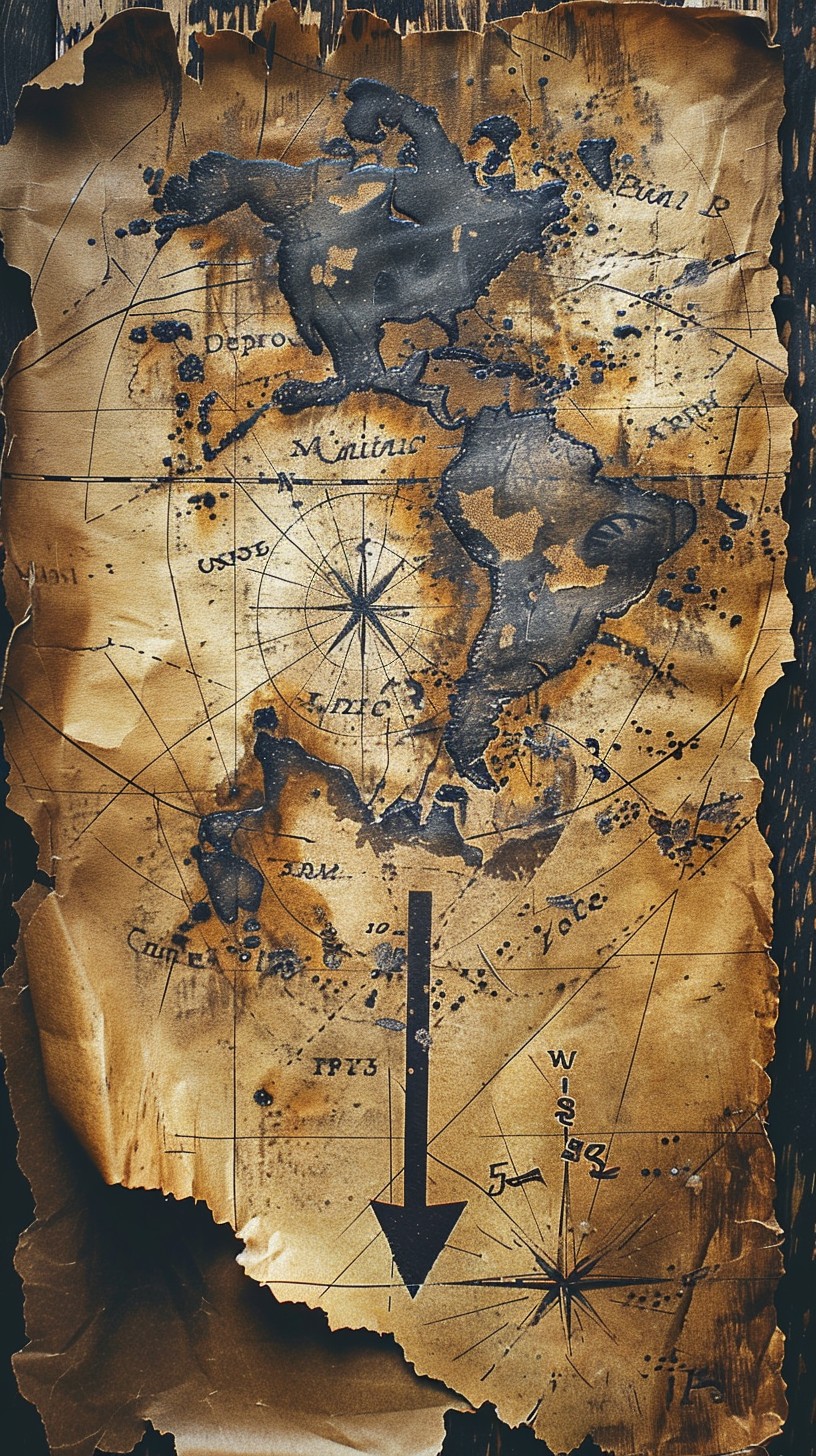 Map Photo Free Vintage World Map Image - Map, Vintage, World | Download at StockCake