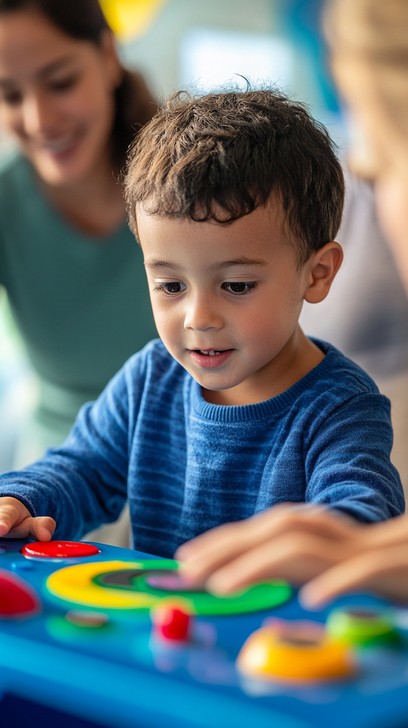 Free Child playing game Image - Child, Game, Mother | Download at StockCake