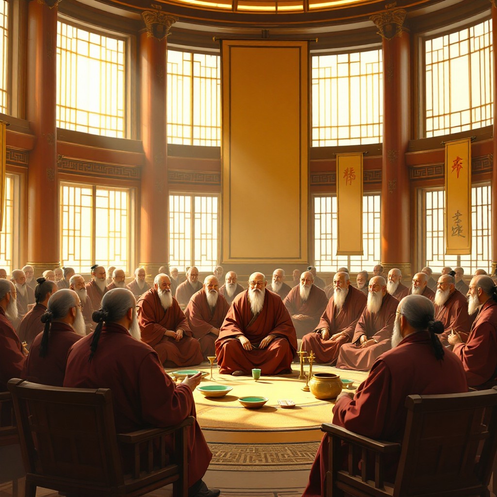 Free Sacred Council Gathering Image - Monks, Monastery, Gathering ...