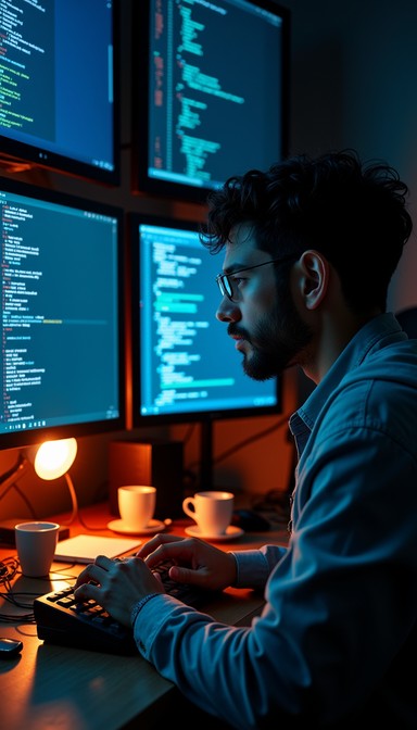 Free Midnight Code Session Image - Programmer, Coding, Developer ...