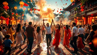 Free Festive Lantern Celebration Image - Celebration, Lanterns ...