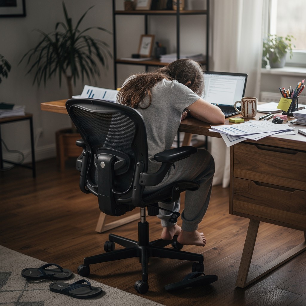 Free Work Exhaustion Moment Image - Burnout, Exhausted, Woman ...