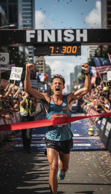 Free Victory Finish Line Image - Marathon, Runner, Victory | Download ...