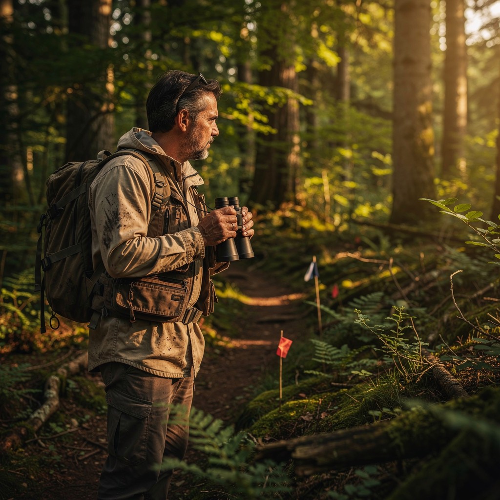 Free Tracking Wildlife Behavior Image - Tracker, Forest, Binoculars ...
