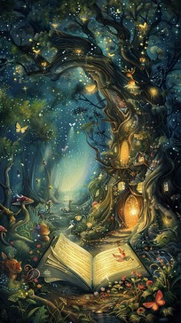 Download Enchanted Forest Scene Image - Enchanted, Forest, Magic ...