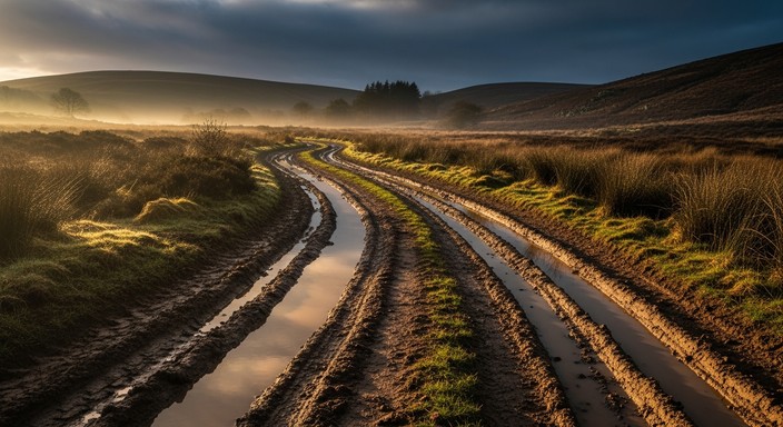 Free Muddy Path Journey Image - Landscape, Countryside, Rural ...