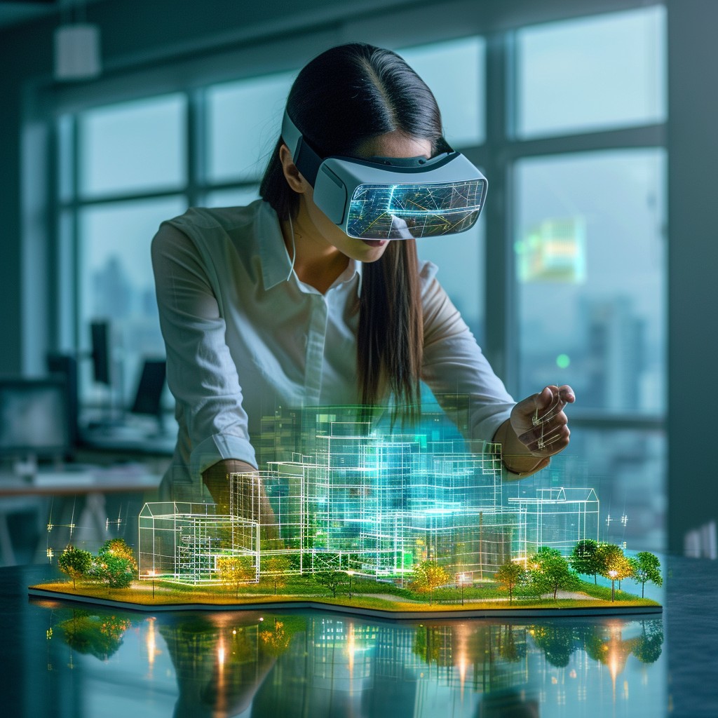 Free Virtual City Planning Image - Virtual Reality, Holographic ...
