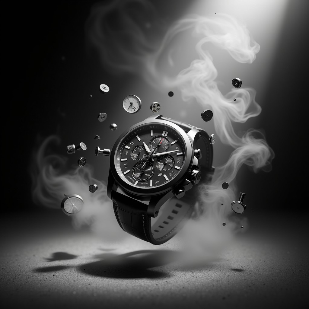 Free Timeless Floating Chronograph Image - Chronograph, Watch ...