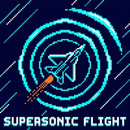 Free Supersonic Pixel Flight Image - Pixel, Jet, Retro | Download at ...