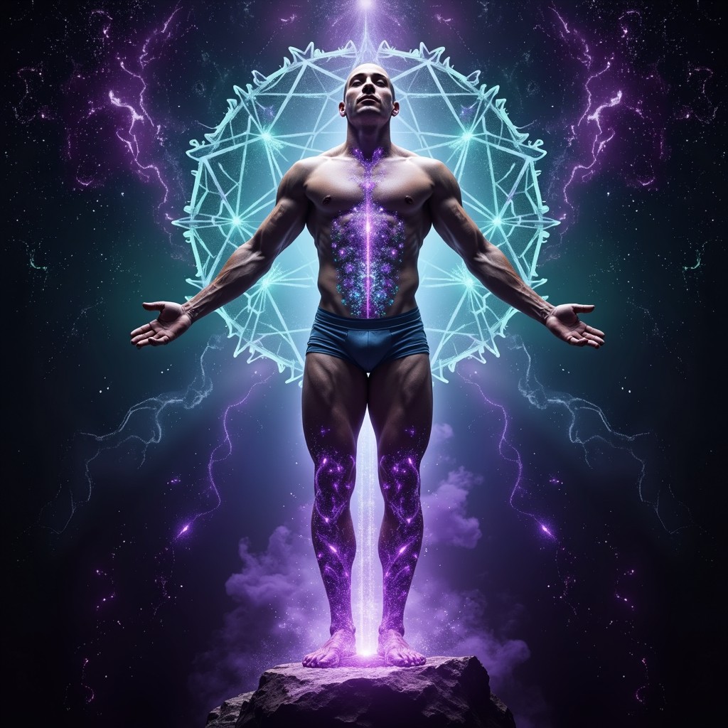 Free Transcendent Cosmic Evolution Image - Muscular, Transcendent ...