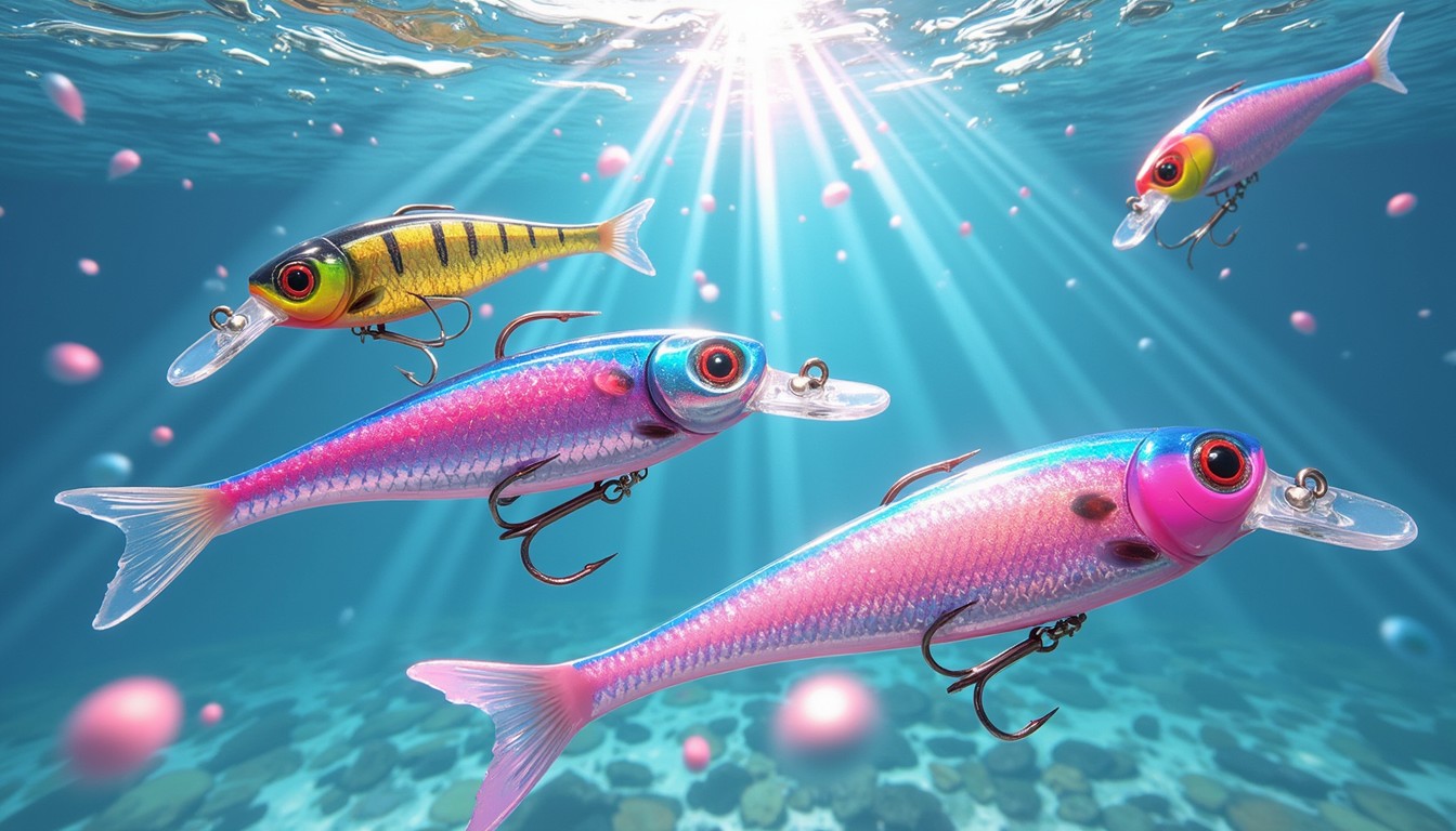 Free Colorful Underwater Lures Image - Fishing, Lures, Underwater ...