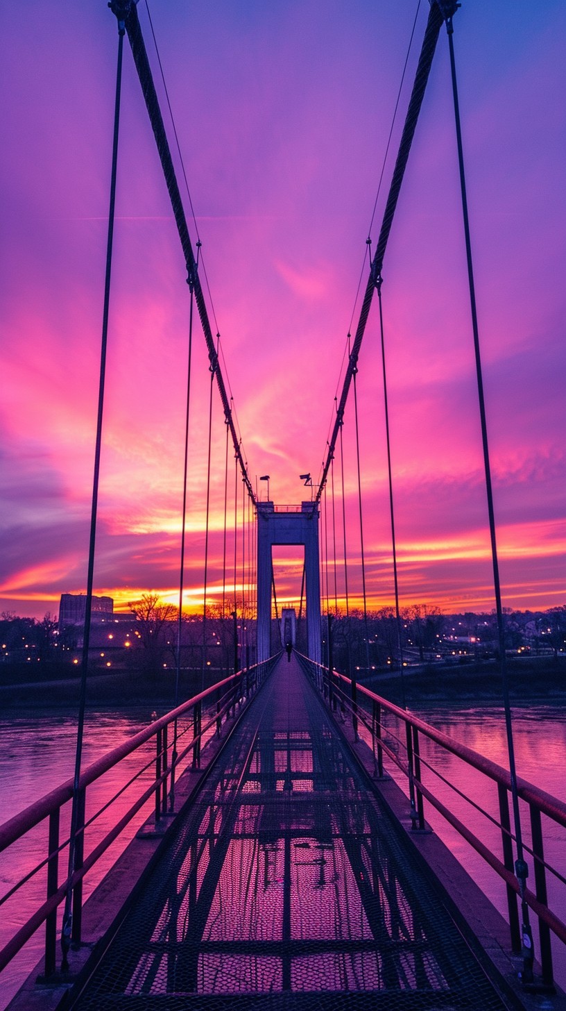 Free Sunset Bridge View Image - Sunset, Bridge, Silhouette | Download ...