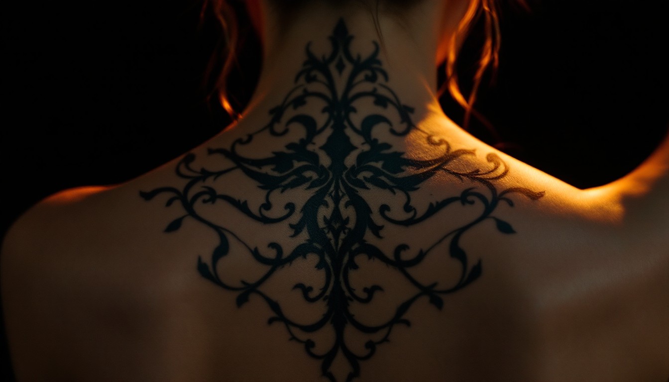 Stylized Back Free Elegant Back Art Image - Tattoo, Gothic, Ornamental | Download at ...