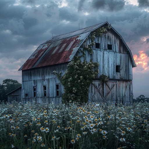 Free Rustic Barn Sunset Image - Barn, Sunset, Wildflowers | Download at ...