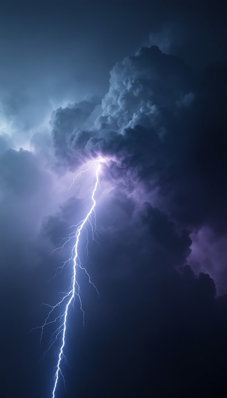 Free Lightning strikes darkness Image - Lightning, Thunderstorm, Storm ...