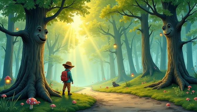Adventure In Woods Free Enchanted Forest Adventure Image - Forest, Path, Adventure ...