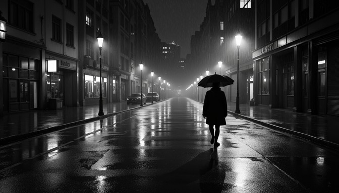Free Rainy solitary night Image - Rain, Night, Reflection | Download at ...