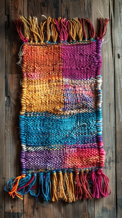 Free Colorful Woven Tapestry Image - Tapestry, Weaving, Colorful ...