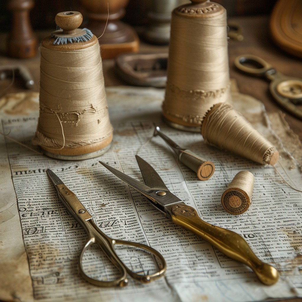 Reproduction Sewing Tools Free Vintage Sewing Tools Image - Vintage, Sewing, Scissors | Download ...