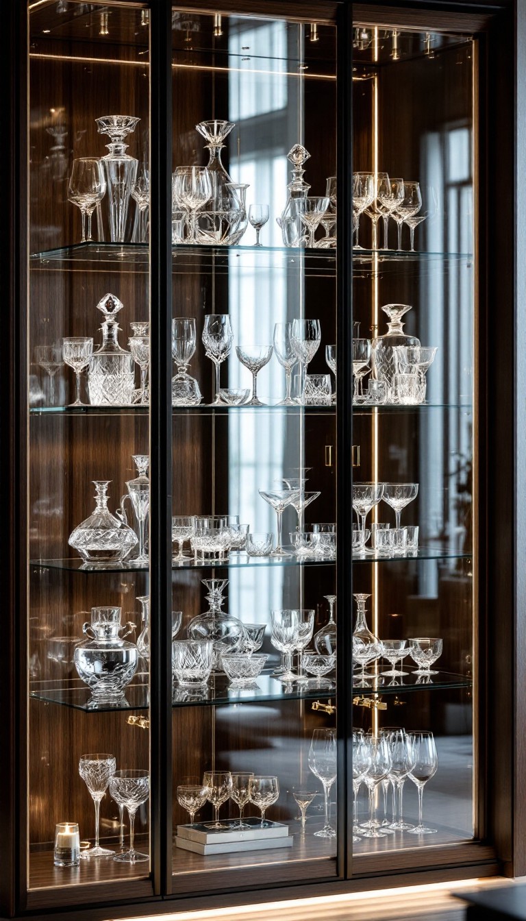 Free Crystalline Luxury Display Image - Crystal, Glassware, Cabinet ...