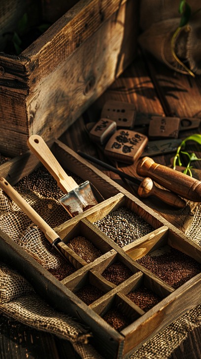 Rustic Garden Tools Free Gardening Tool Setup Image - Gardening, Tools, Clipboard ...