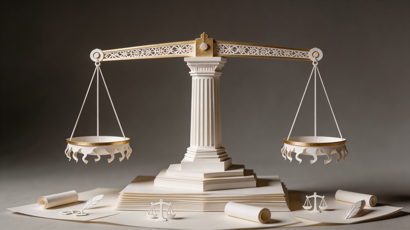 Justice Craft Free Justice Paper Sculpture Image - Justice, Scales, Paper | Download ...