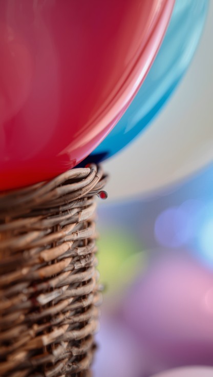 Free Colorful Balloon Closeup Image - Balloon, Balloons, Basket ...