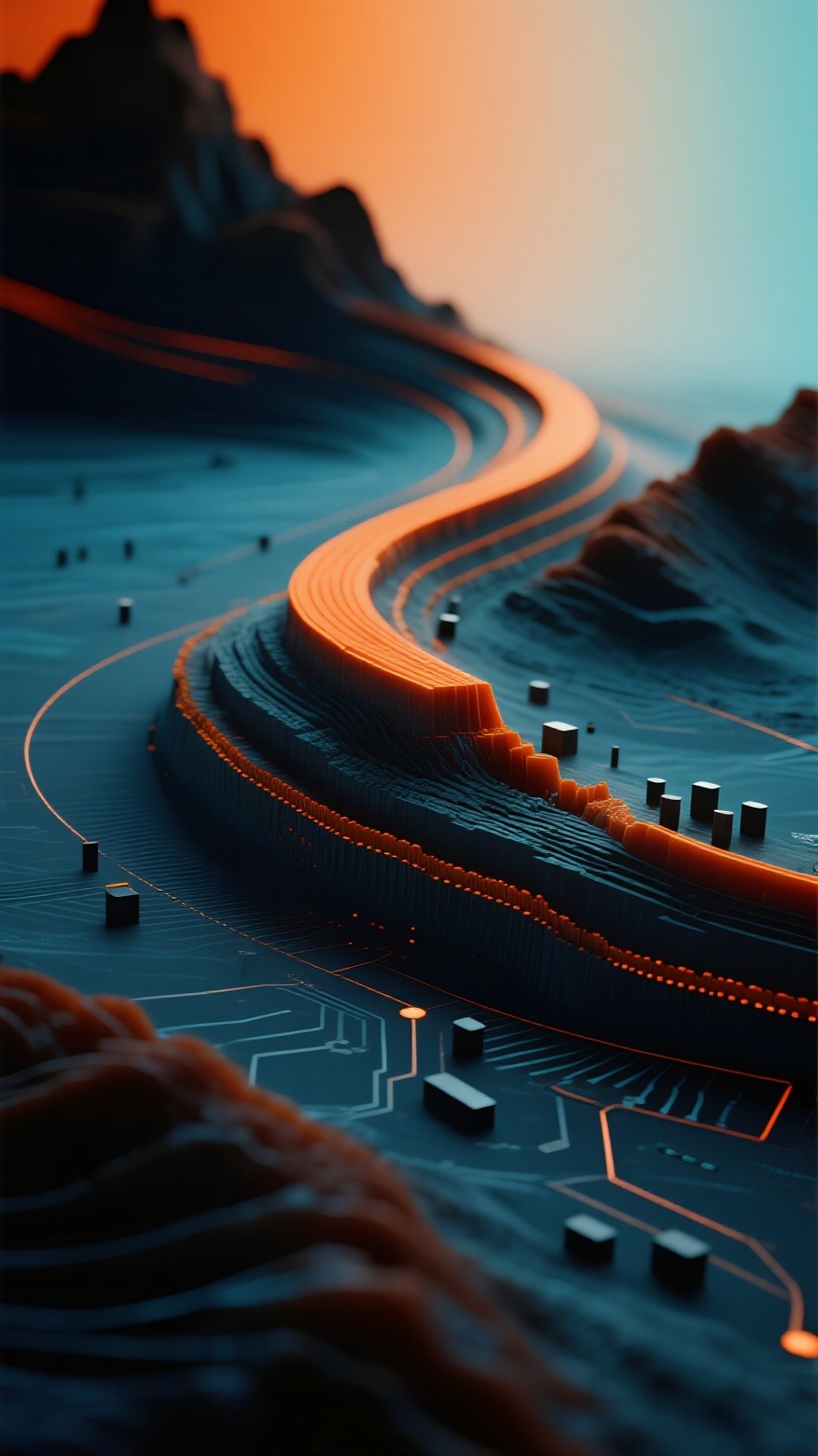 Free Glowing Circuit Path Photo - Digital, Circuit, Path | Download at ...