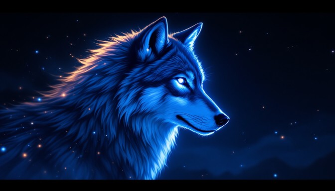 Free Mystical Anime Wolf Image - Wolf, Anime, Illustration | Download ...