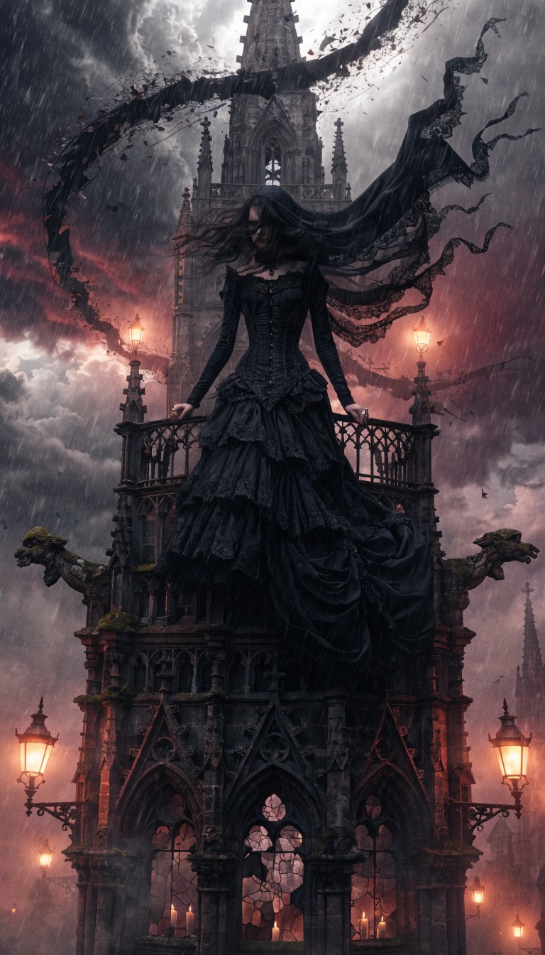 Free Gothic Mourning Woman Image - Gothic, Victorian, Woman | Download ...