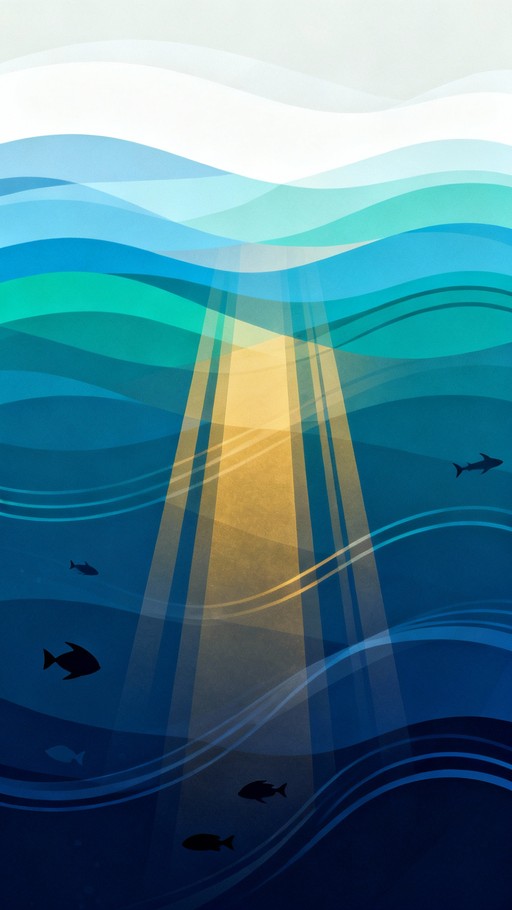 Free Serene Underwater Layers Image - Ocean, Seascape, Blue | Download ...