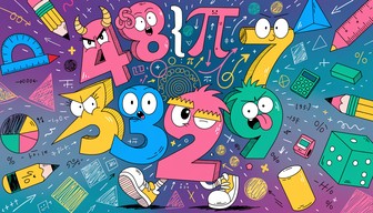 Free Math Comes Alive Image - Mathematics, Cartoon, Illustration ...