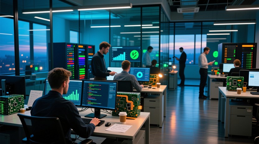 Free Tech Team Collaboration Image - Technology, Office, Teamwork ...