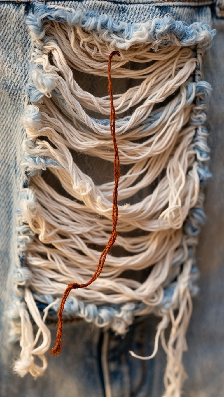Denim Thread Destry Free Frayed Denim Threads Image - Denim, Frayed, Worn | Download at ...