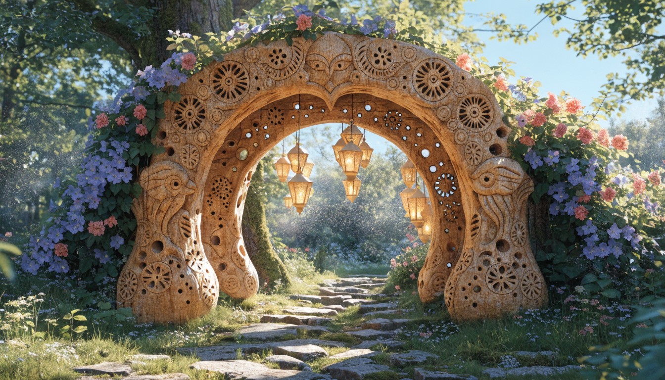Free Enchanted Forest Gateway Image - Woodland, Forest, Archway ...