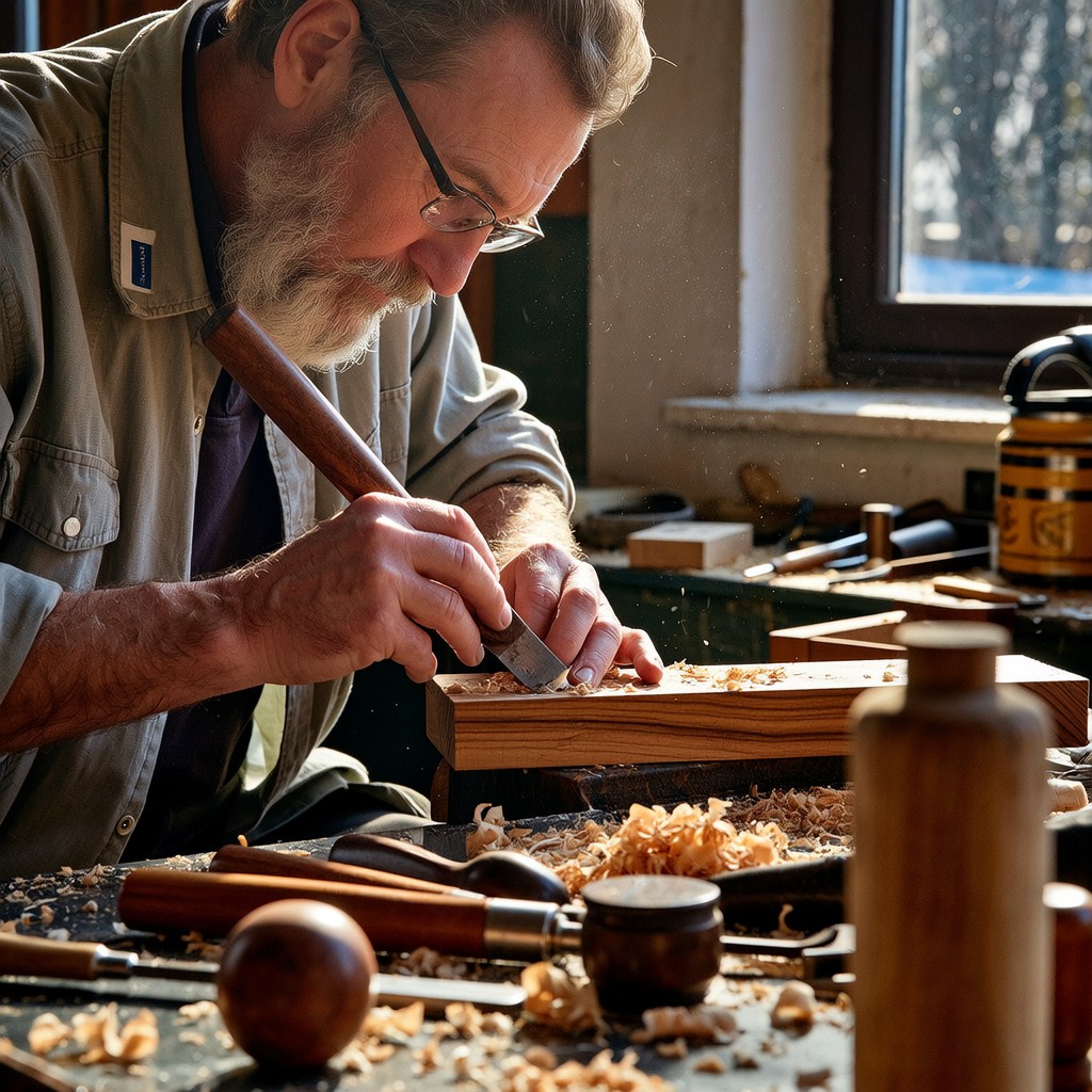 Free Master Craftsman Working Image - Craftsman, Woodworking, Artisan ...