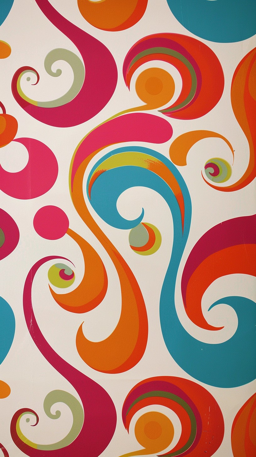 Free Vibrant Swirl Design Image - Swirls, Abstract, Colorful | Download ...