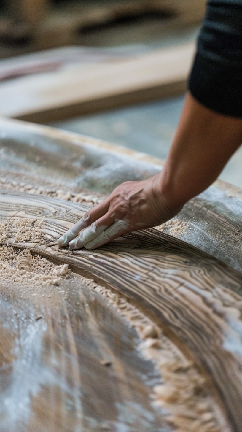 Free Sanding wooden surface Image - Woodworking, Craftsmanship, Sanding ...