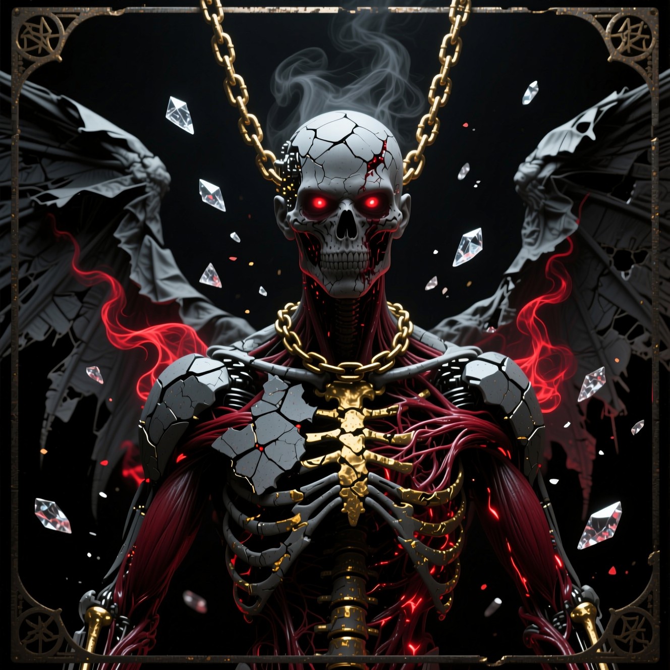 Free Dark Transformation Unleashed Image - Gothic, Skeleton ...
