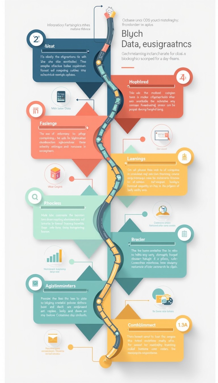 Free Colorful Data Pathway Image - Infographic, Data, Vertical ...