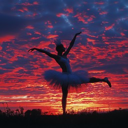 Free Ballet at Sunset Image - Sunset, Ballet, Dancer | Download at ...