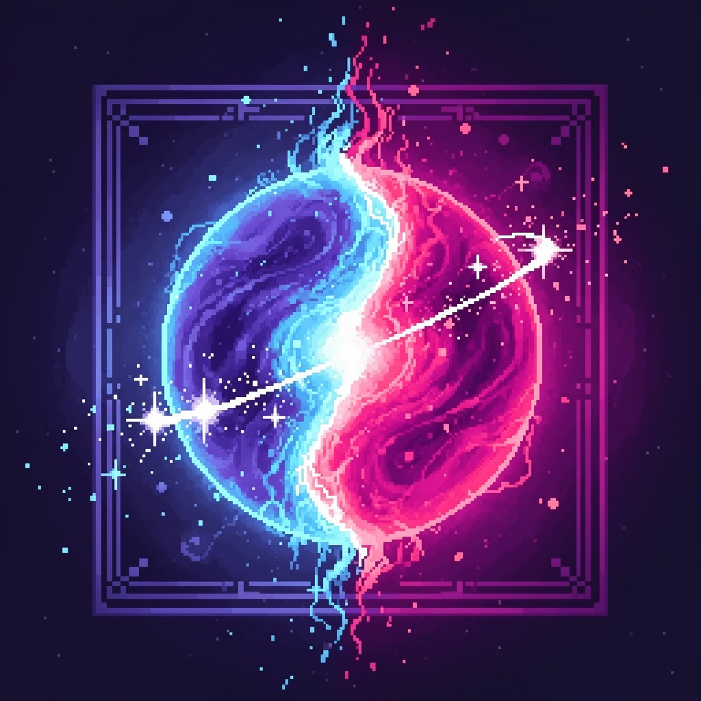 Free Cosmic Energy Orb Image - Pixel, Orb, Magic | Download at StockCake