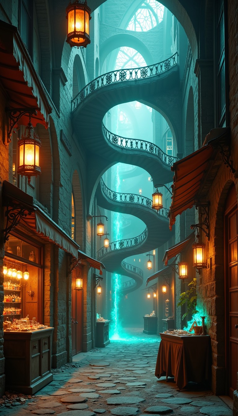Visual Bazaar Free Mystical Vertical Bazaar Image - Fantasy, Bazaar, Marketplace ...